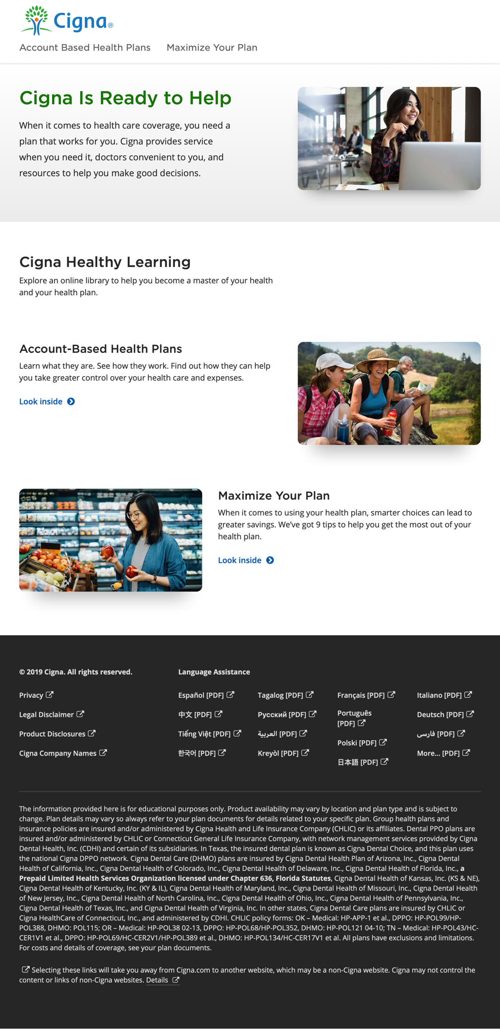 Cigna Healthy Learning