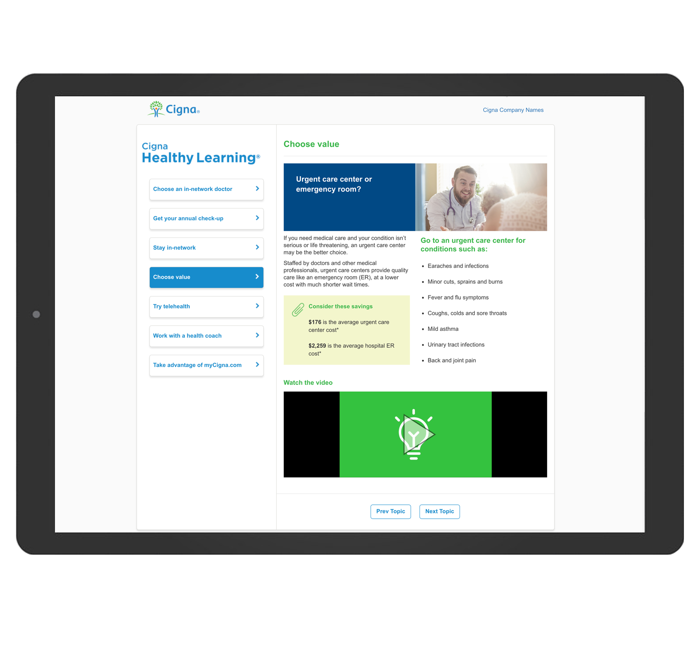 Cigna Healthy Learning