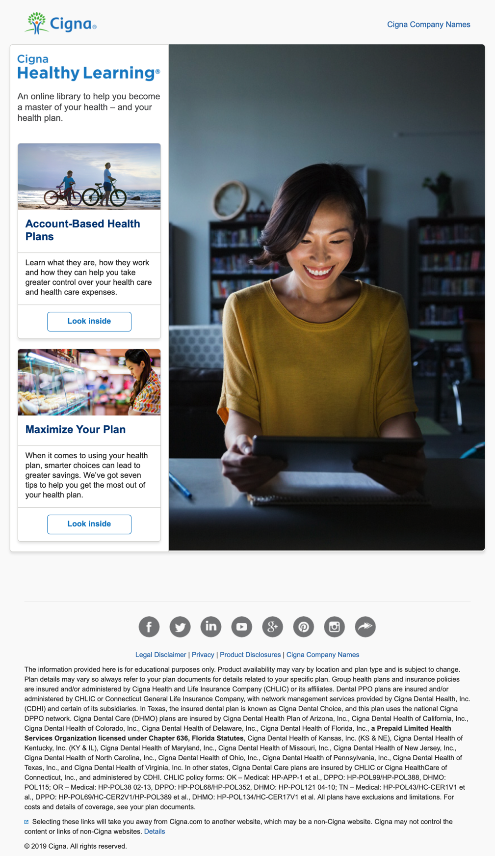 Cigna Healthy Learning